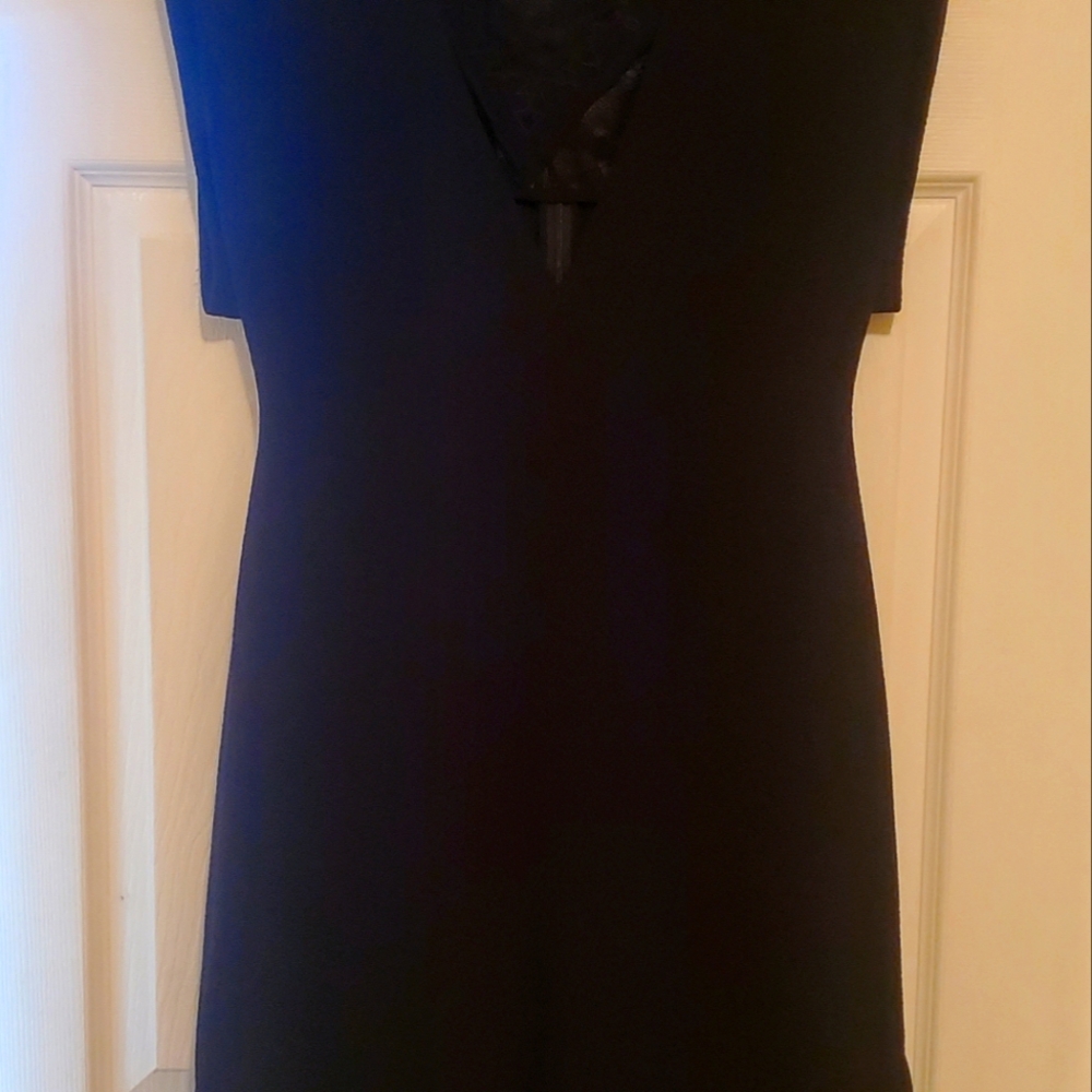 BCBG black dress with attached bralette